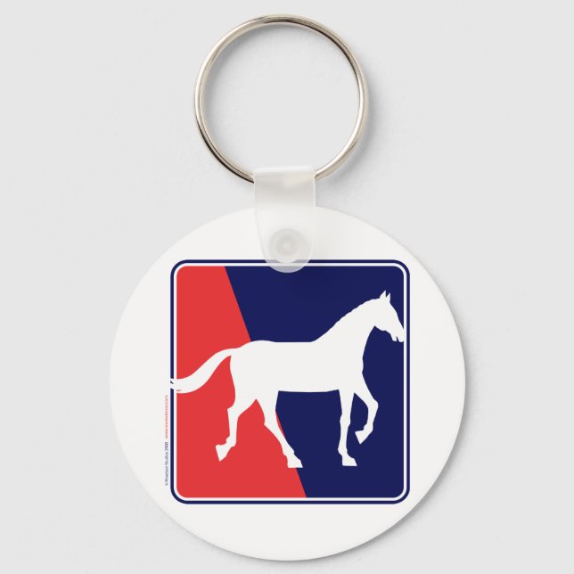 RWB-Horse Key Ring (Front)