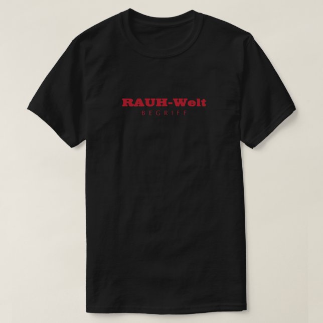 RWB Rauh Welt Begriff Red Logo Classic T-Shirt (Design Front)