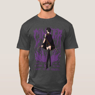 RWBY Cinder Fall Heavy Metal Anime Cartoon funny T-Shirt