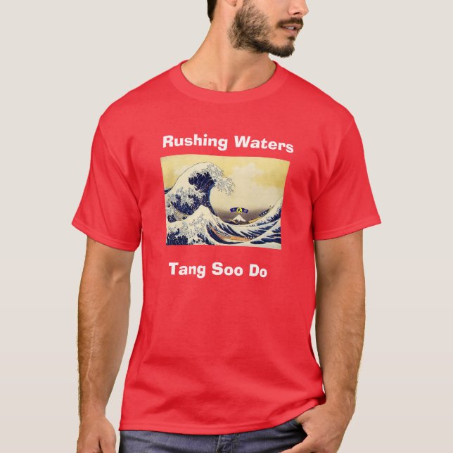 RWTSD T Shirt, Rushing Waters, Tang Soo Do T-Shirt (Front)