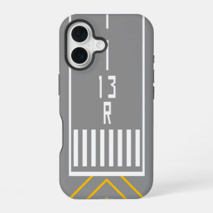 RWY Threshold 13R iPhone 16 Case