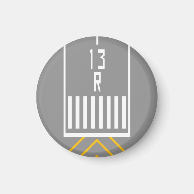 RWY Threshold 13R Magnet (Front)