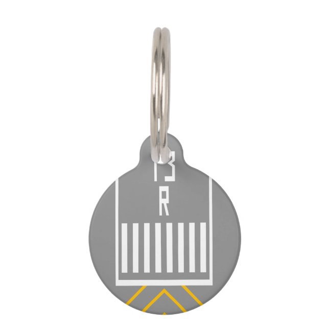 RWY Threshold 13R Pet Tag (Front)