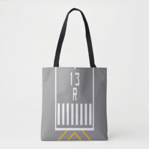 RWY Threshold 13R Tote Bag