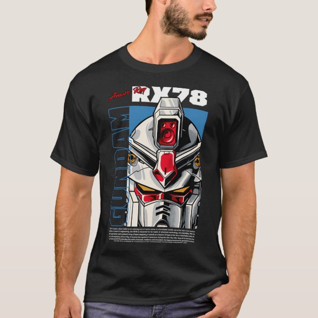 Rx78 Design T-Shirt (Front)