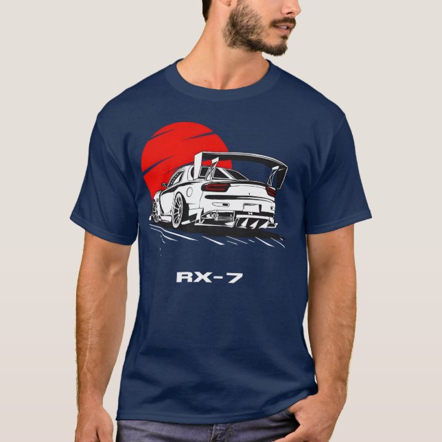 RX7JDM Car girl boy T-Shirt (Front)
