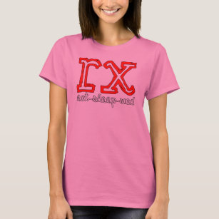 RX - Eat Sleep WOD Ladies Burnout  T-shirt