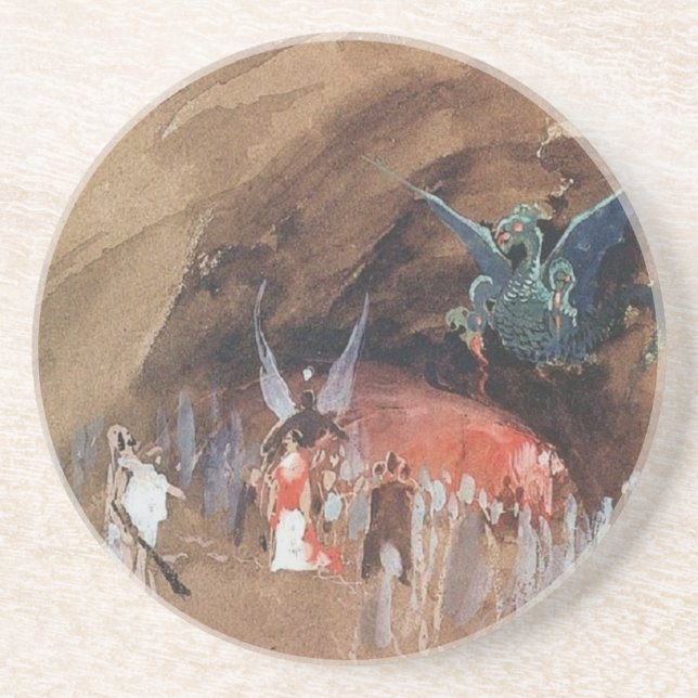 Ryabushkin Dragons Cave Coaster (Front)