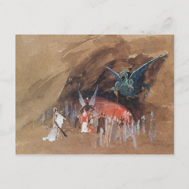 Ryabushkin Dragons Cave Postcard (Front)