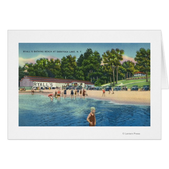 Ryall's Bathing Beach at Saratoga Lake View (Front Horizontal)