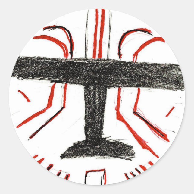 Ryan: Circle Sticker (Front)