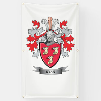 Ryan Coat of Arms Banner