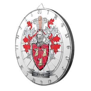 Ryan Coat of Arms Dartboard