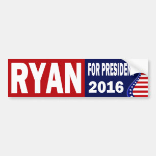 Ryan For President 2016 Bumper Sticker
