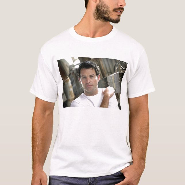 Ryan Kelly Music - Basic T White - Plain White T T-Shirt (Front)