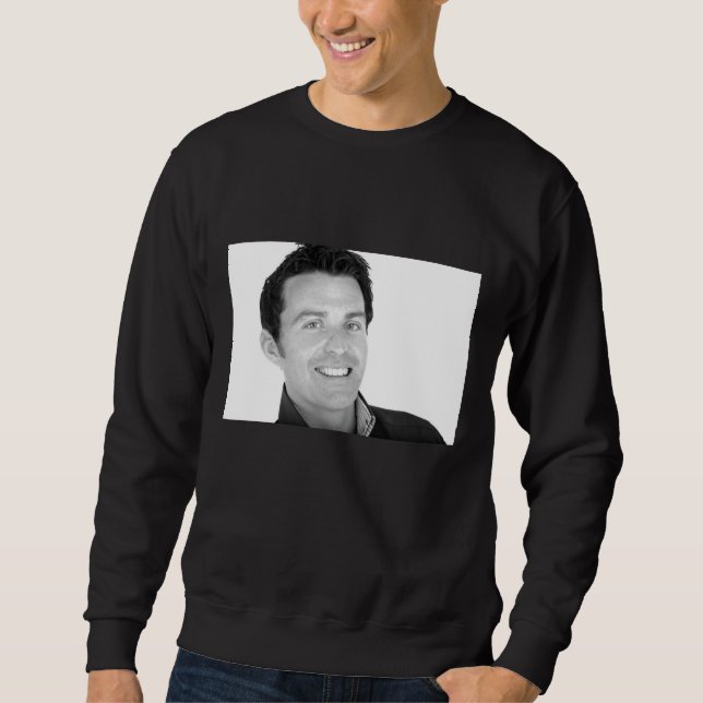 Ryan Kelly Music - Black Sweatshirt  - Up Close (Front)