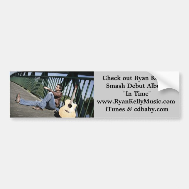 Ryan Kelly Music - Bumper Sticker - Bridge (Front)