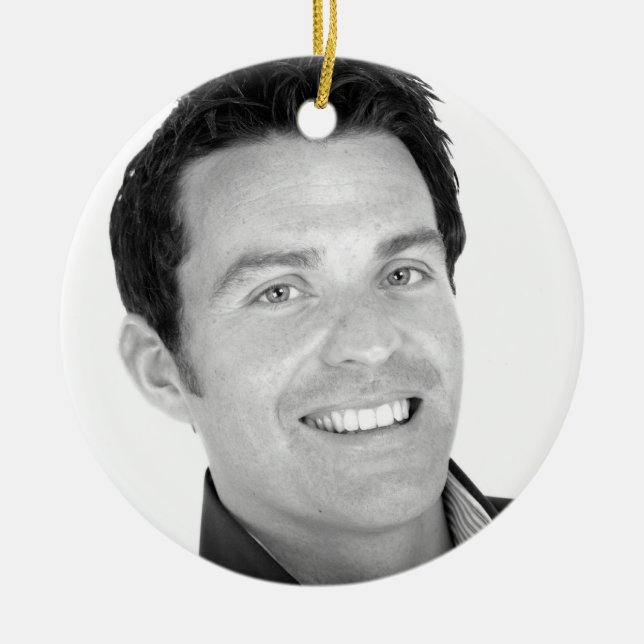 Ryan Kelly Music - Ornament - Up Close (Front)