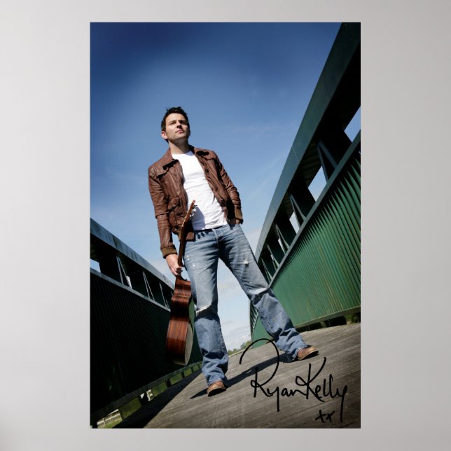 Ryan Kelly Music - Poster - Bridge -"Signed" (Front)
