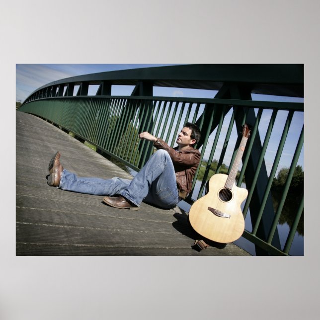 Ryan Kelly Music - Poster - Guitar (Front)