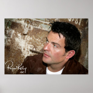 Ryan Kelly Music - Poster- Leather Jacket-"Signed" Poster