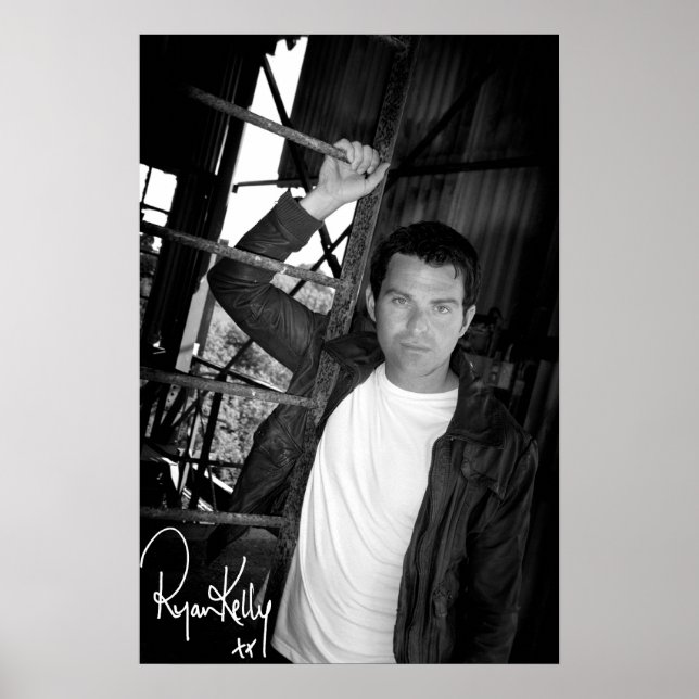 Ryan Kelly Music - Poster "signed" - Ladder (Front)