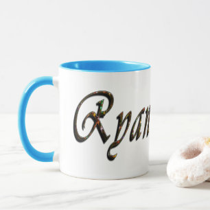 Ryan, Logo, Name, Mug