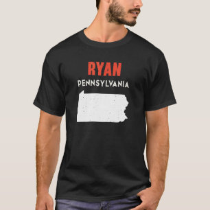 Ryan Pennsylvania USA State America Travel T-Shirt