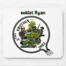 Ryan Soldier Christmas Lan mouse