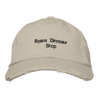 Ryans Dinosaur Shop Embroidered Hat