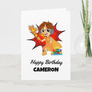 Ryan's World Birthday Card