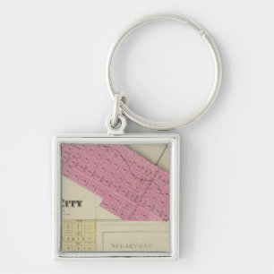 Ryansville, Ford City, Spearville, Kansas Key Ring