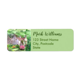 Rydal Mount, William Wordsworth Home Return Address Label