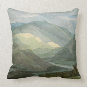 Rydal Water, 1786 (w/c) Cushion