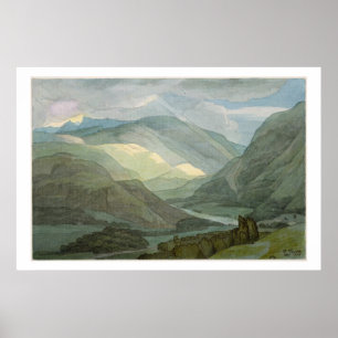 Rydal Water, 1786 (w/c) Poster