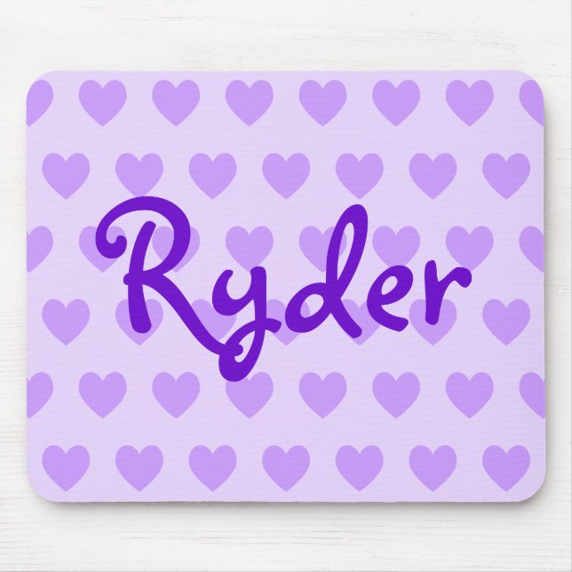 Ryder in Purple Mouse Pad (Front)