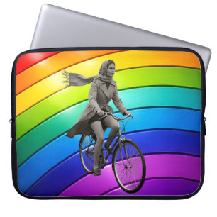Ryder retro pop art laptop sleeve de