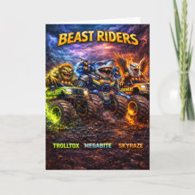 Ryder's birthday card de