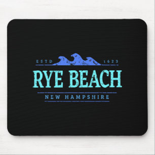 Rye Beach New Hampshire Rye Beach Nh Shoreline Mouse Pad