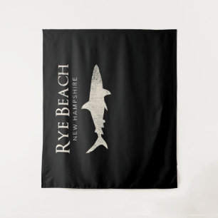 Rye Beach New Hampshire - Shark Lover Gifts Tapestry