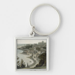 Rye, East Sussex, from 'A Voyage Around Great Brit Key Ring