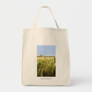 Rye Grain Botanical Nature Tote Bag