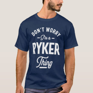 Ryker Personalised Name Birthday Gift T-Shirt