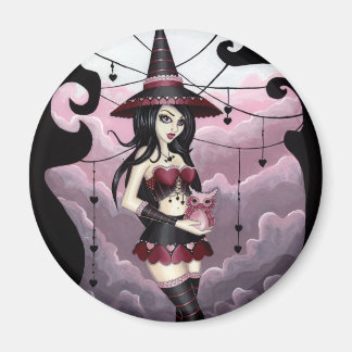 Ryla - Valentine's Day Witch Magnet