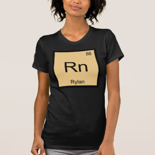 Rylan Name Chemistry Element Periodic Table T-Shirt