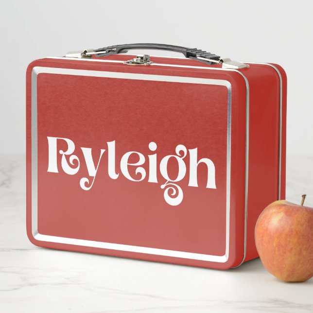 Ryleigh Metal Lunch Box (In Situ)