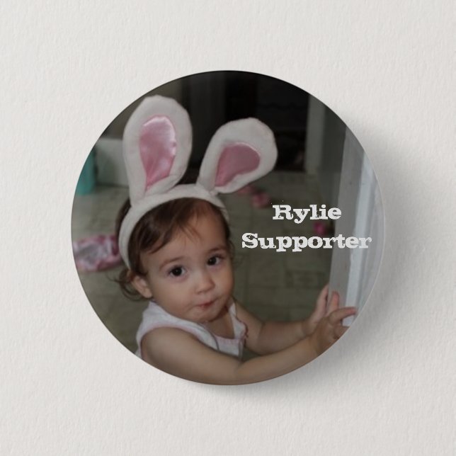 Rylie Supporter 6 Cm Round Badge (Front)