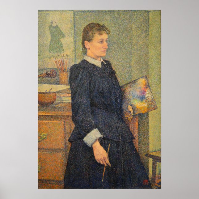 Rysselberghe - Anna Boch 1889 Poster (Front)