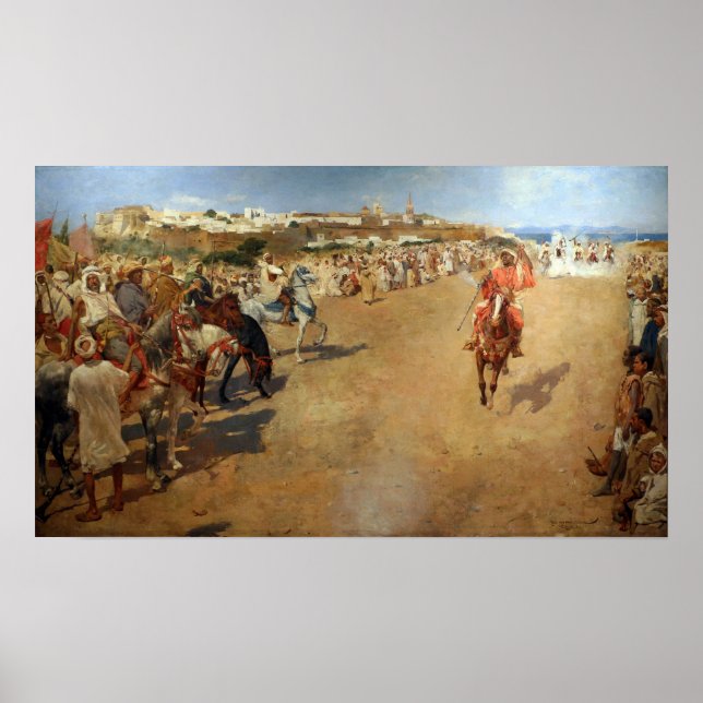 Rysselberghe - Arabic Fantasy 1884 Poster (Front)