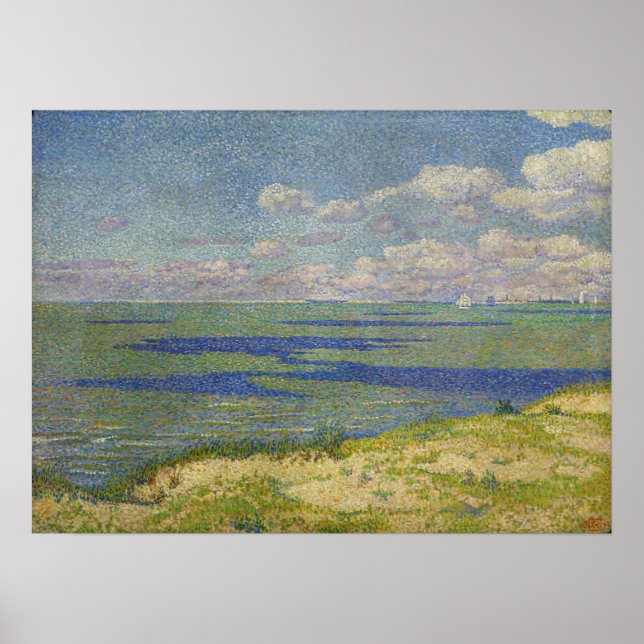Rysselberghe - Dunes Of Cadzand 1893 Poster (Front)